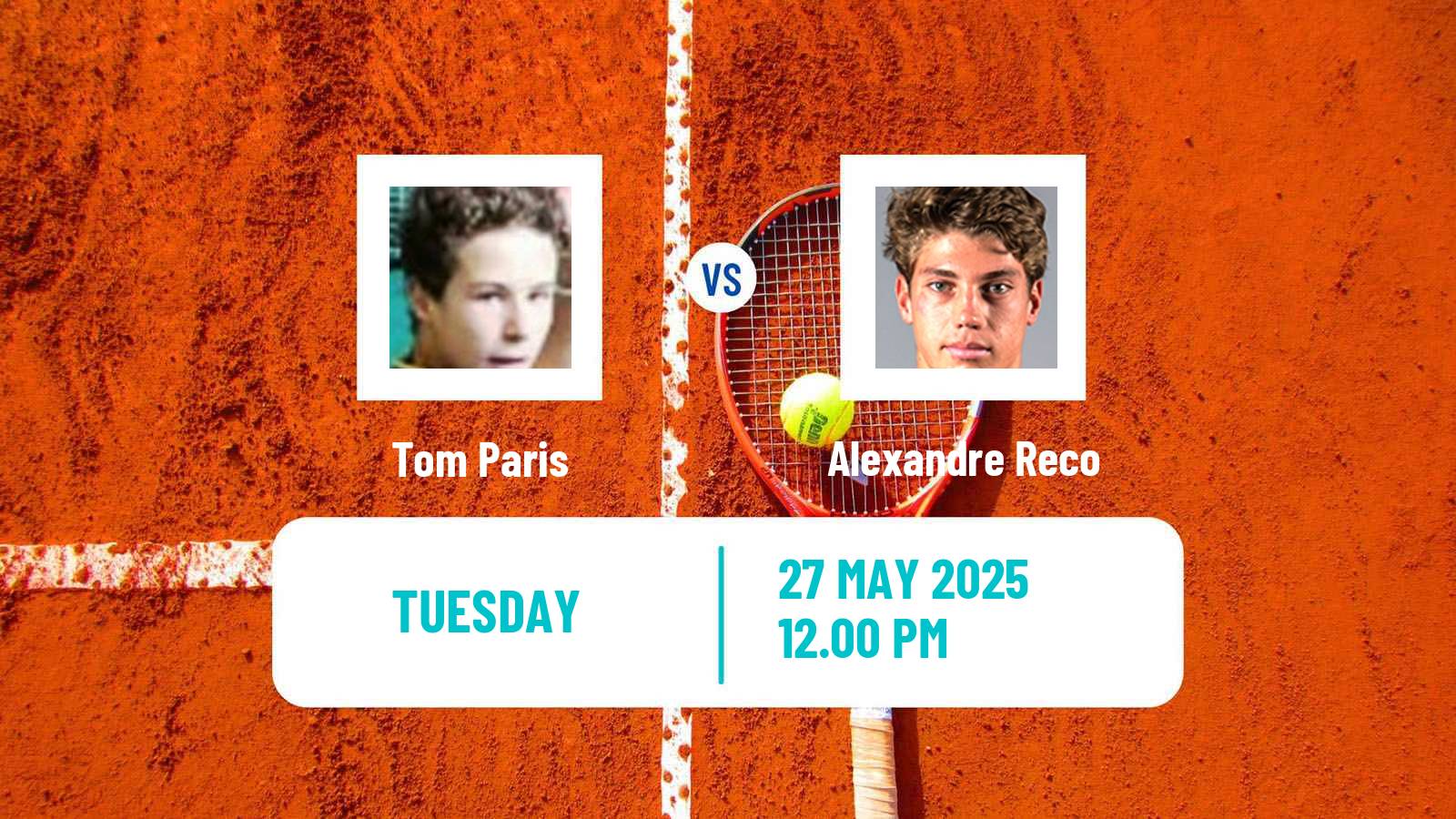 Tennis ITF M25 Carnac Men Tom Paris - Alexandre Reco