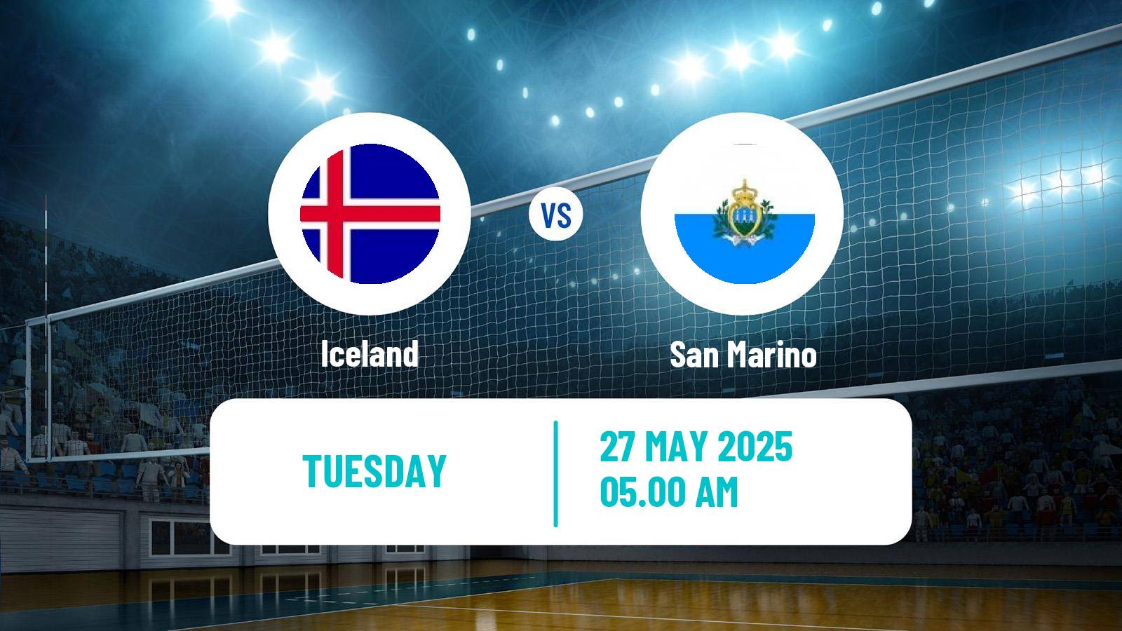 Volleyball Games of the Small States of Europe Volleyball Iceland - San Marino