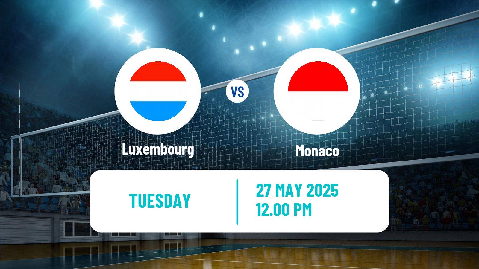 Volleyball Games of the Small States of Europe Volleyball Luxembourg - Monaco