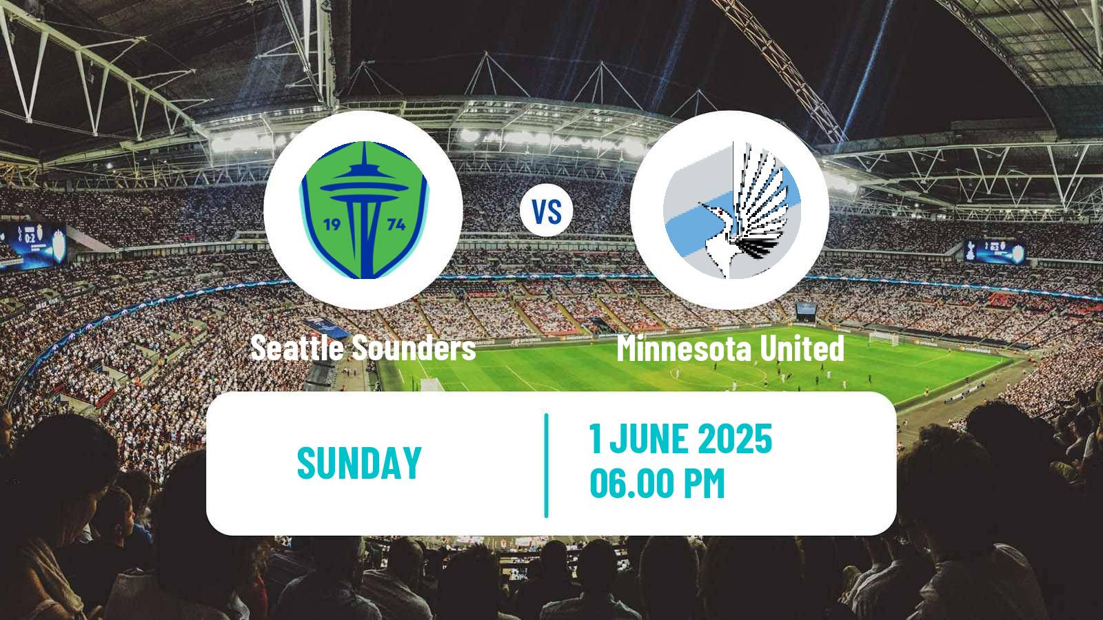 Soccer MLS Seattle Sounders - Minnesota United