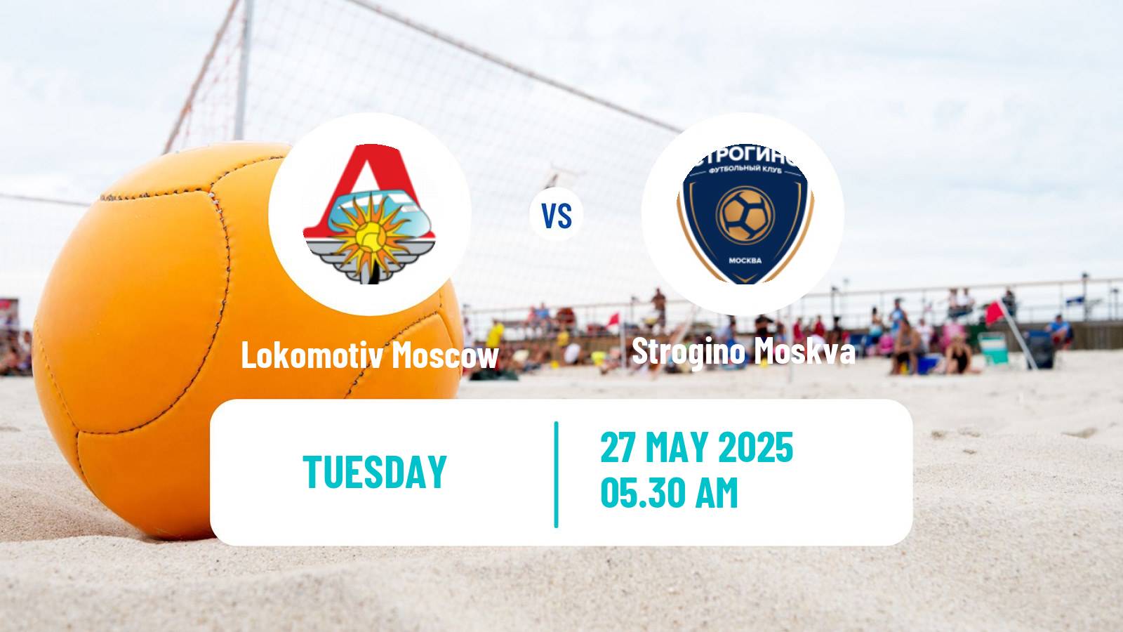 Beach soccer Superliga Lokomotiv Moscow - Strogino Moskva