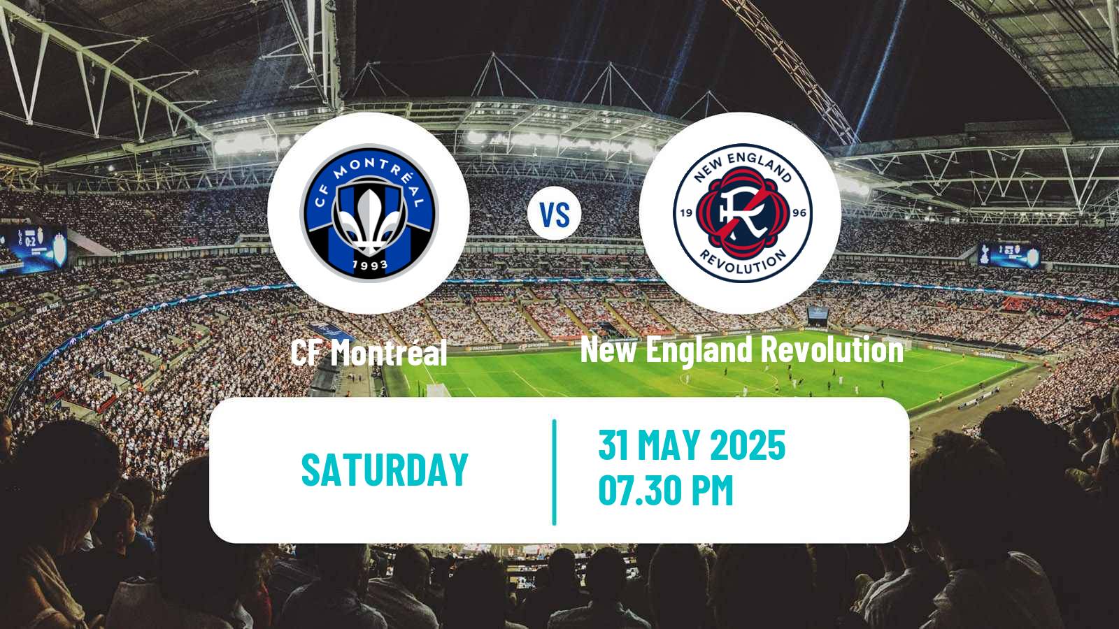 Soccer MLS CF Montréal - New England Revolution