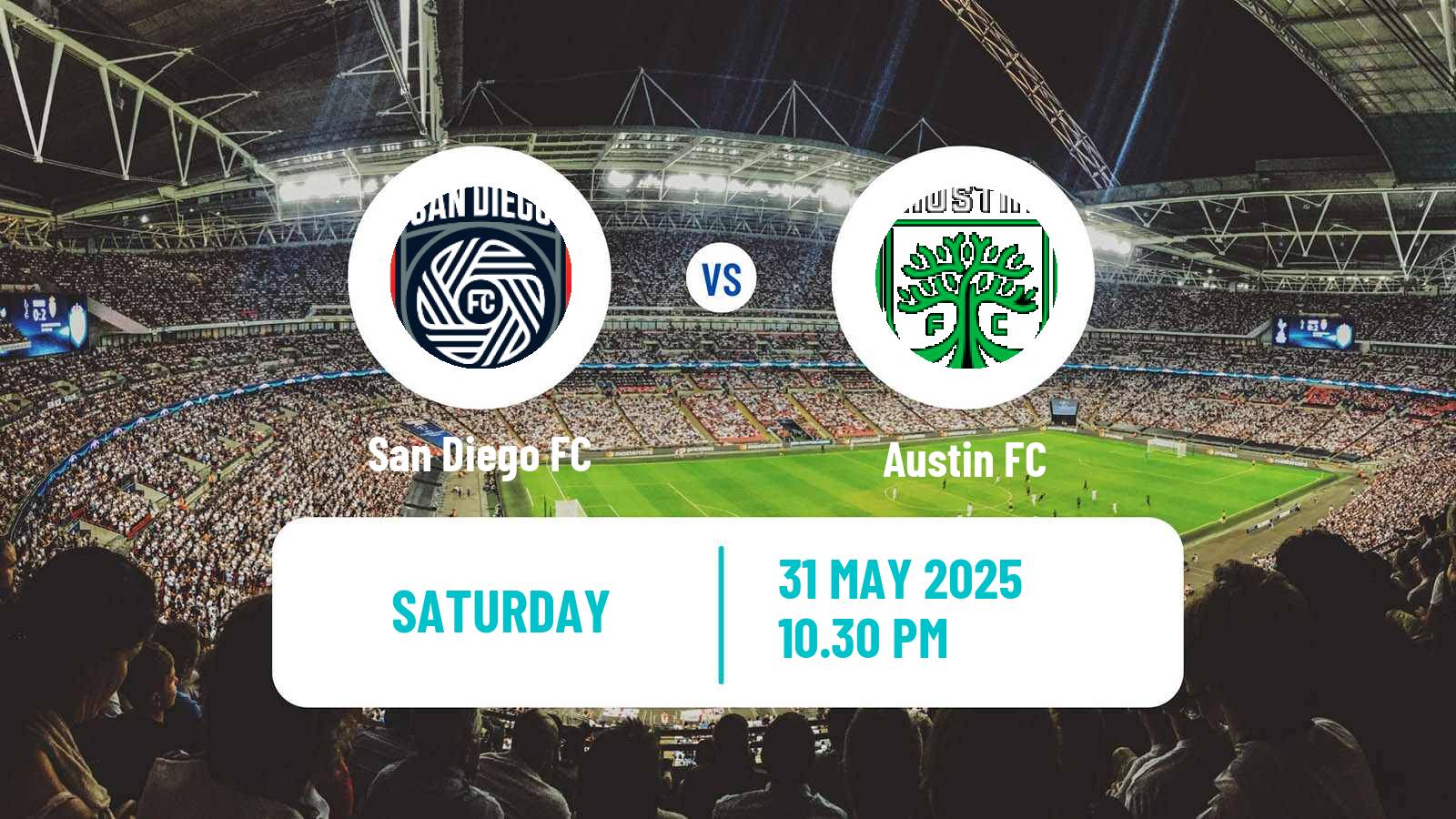 Soccer MLS San Diego - Austin FC