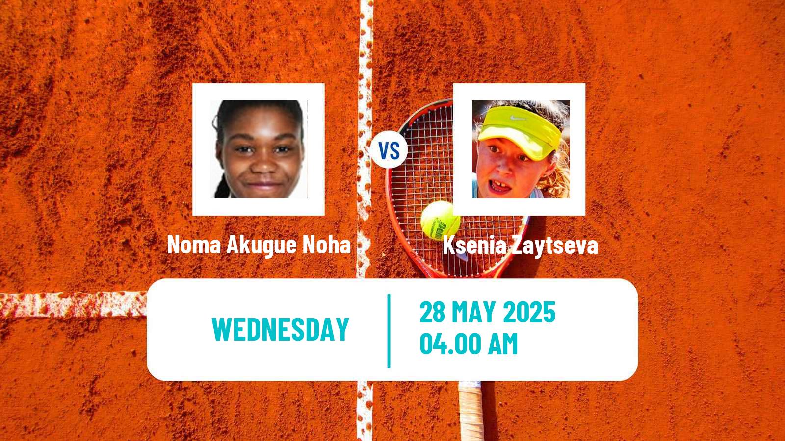 Tennis ITF W50 Otocec Women Noma Akugue Noha - Ksenia Zaytseva