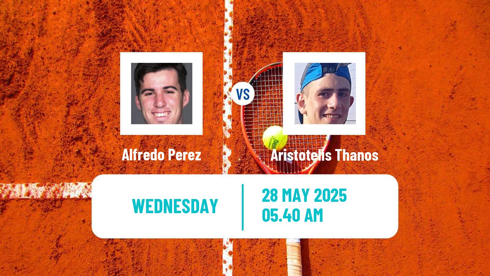 Tennis ITF M25 Heraklion Men Alfredo Perez - Aristotelis Thanos