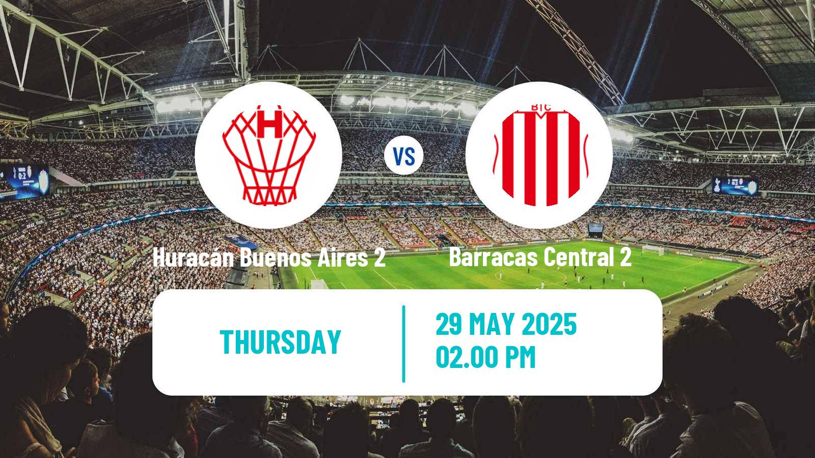Soccer Argentinian Reserve League Huracán Buenos Aires 2 - Barracas Central 2
