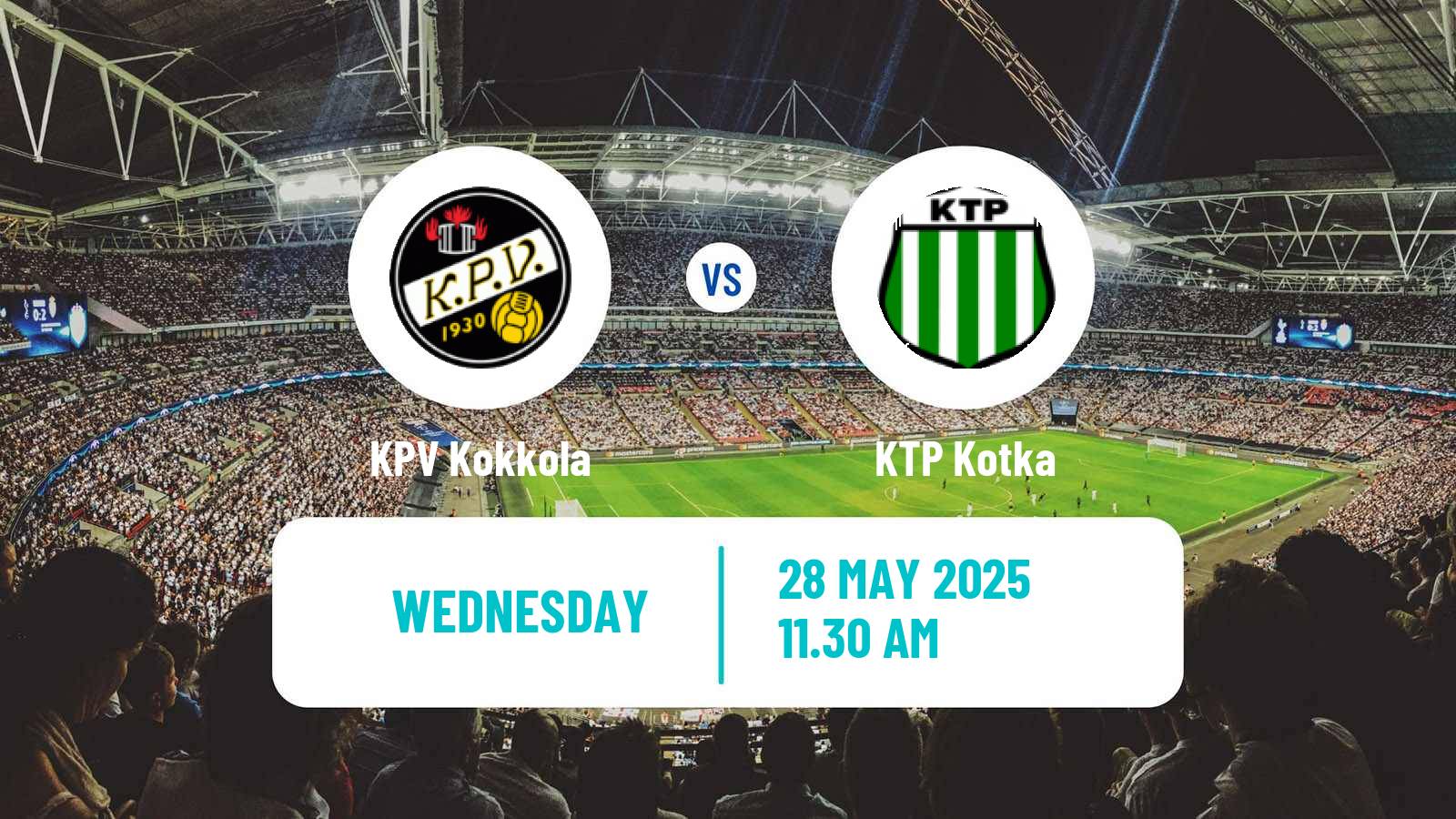 Soccer Finnish Cup KPV Kokkola - KTP Kotka