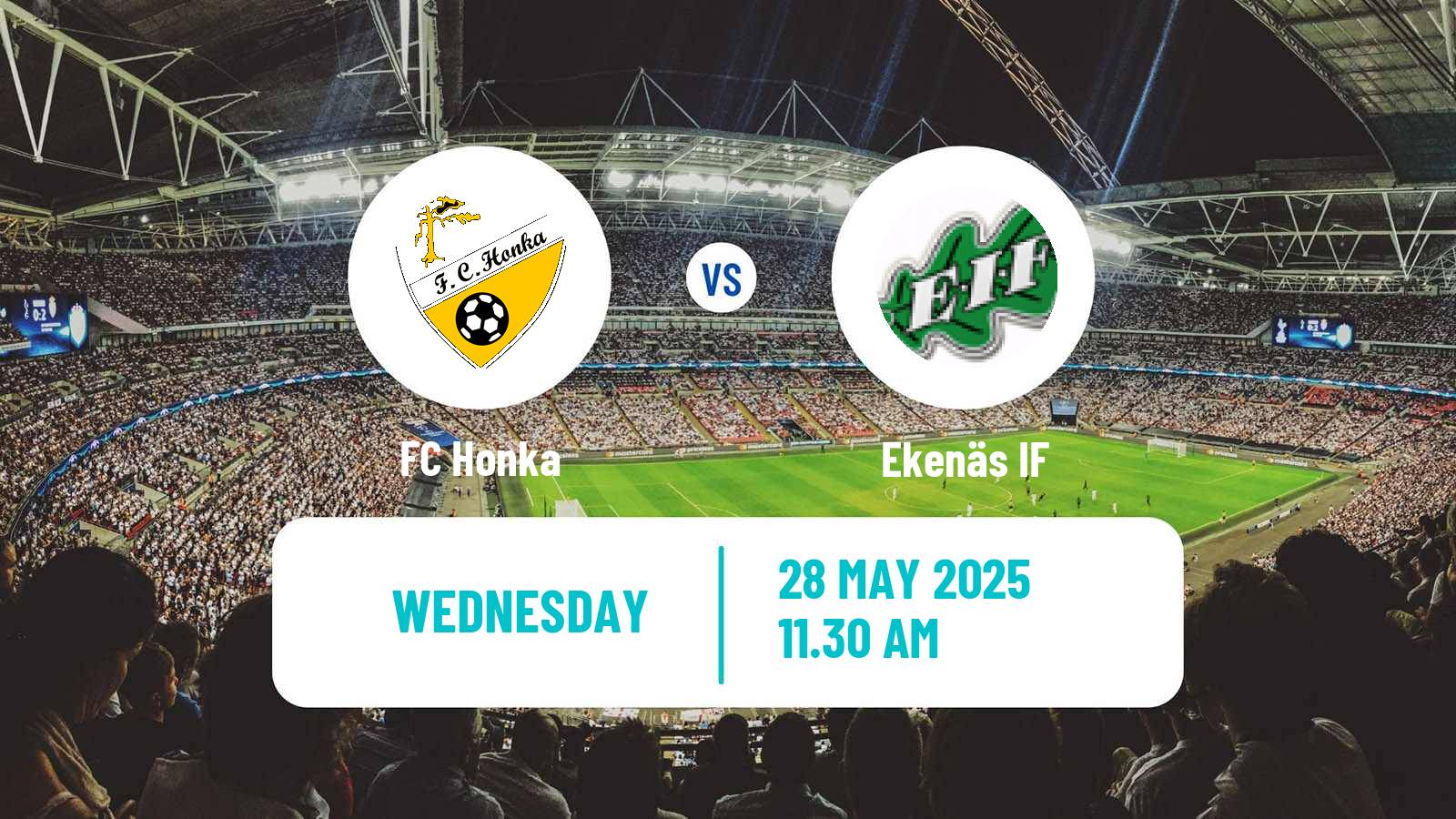 Soccer Finnish Cup Honka - Ekenäs
