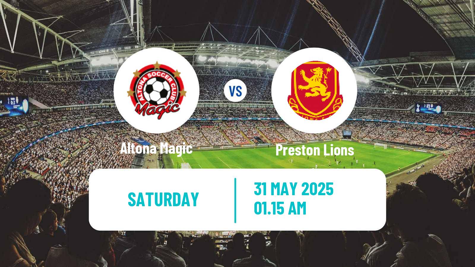 Soccer Australian NPL Victoria Altona Magic - Preston Lions
