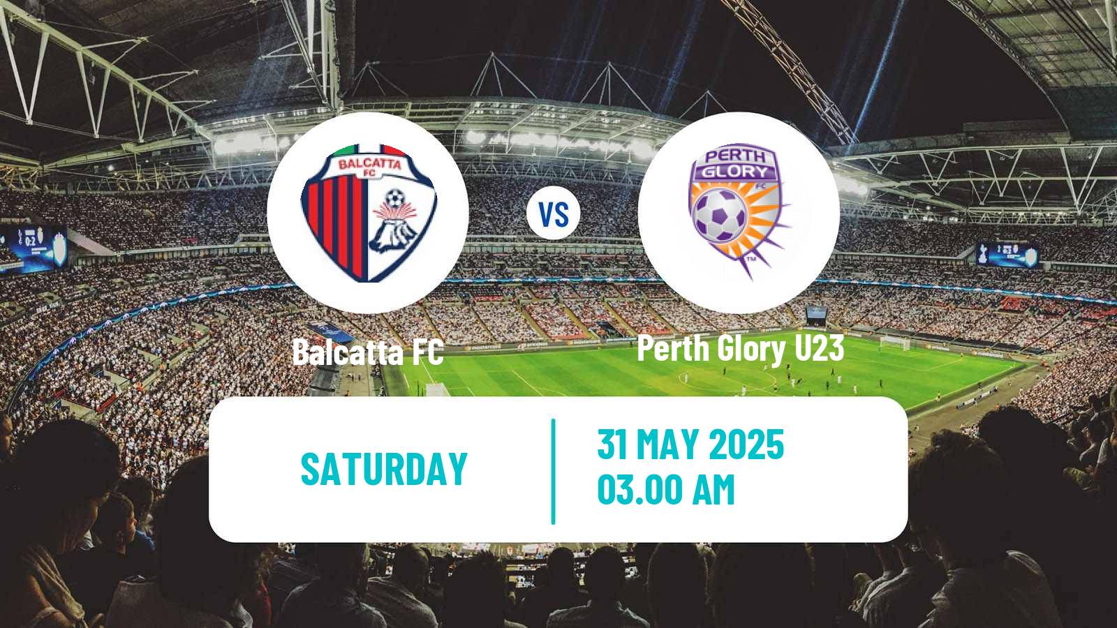 Soccer Australian NPL Western Australia Balcatta - Perth Glory U23