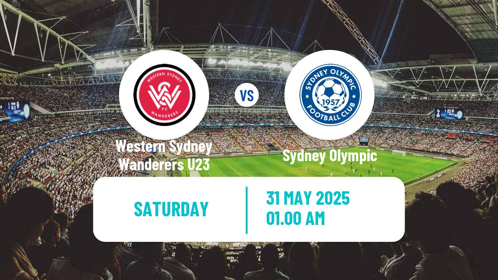 Soccer Australian NPL NSW Western Sydney Wanderers U23 - Sydney Olympic