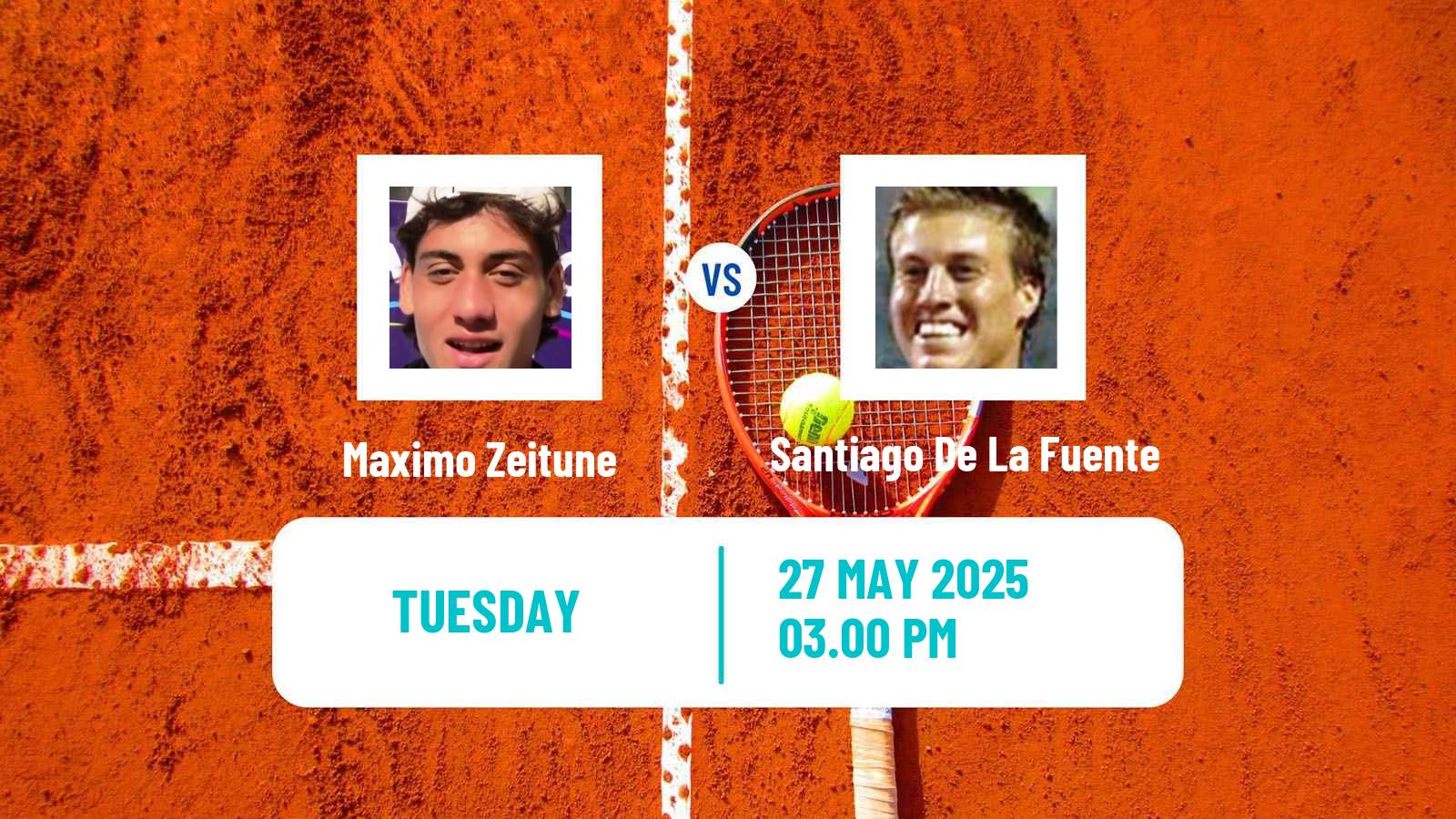 Tennis ITF M25 Coquimbo 2 Men Maximo Zeitune - Santiago De La Fuente