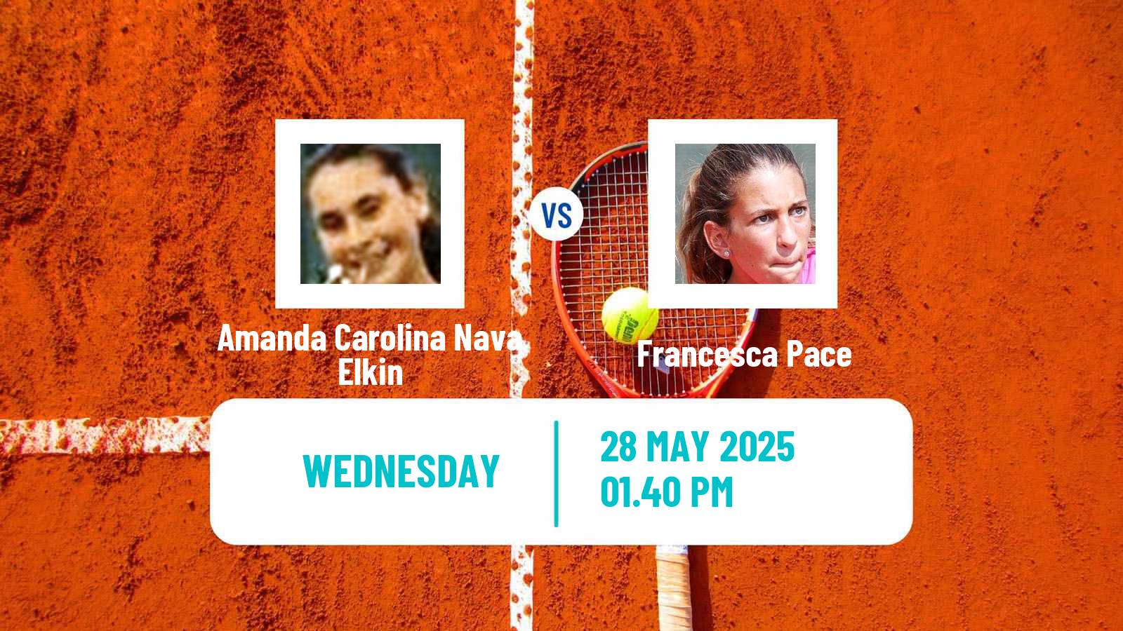 Tennis ITF W35 Santo Domingo 2 Women Amanda Carolina Nava Elkin - Francesca Pace