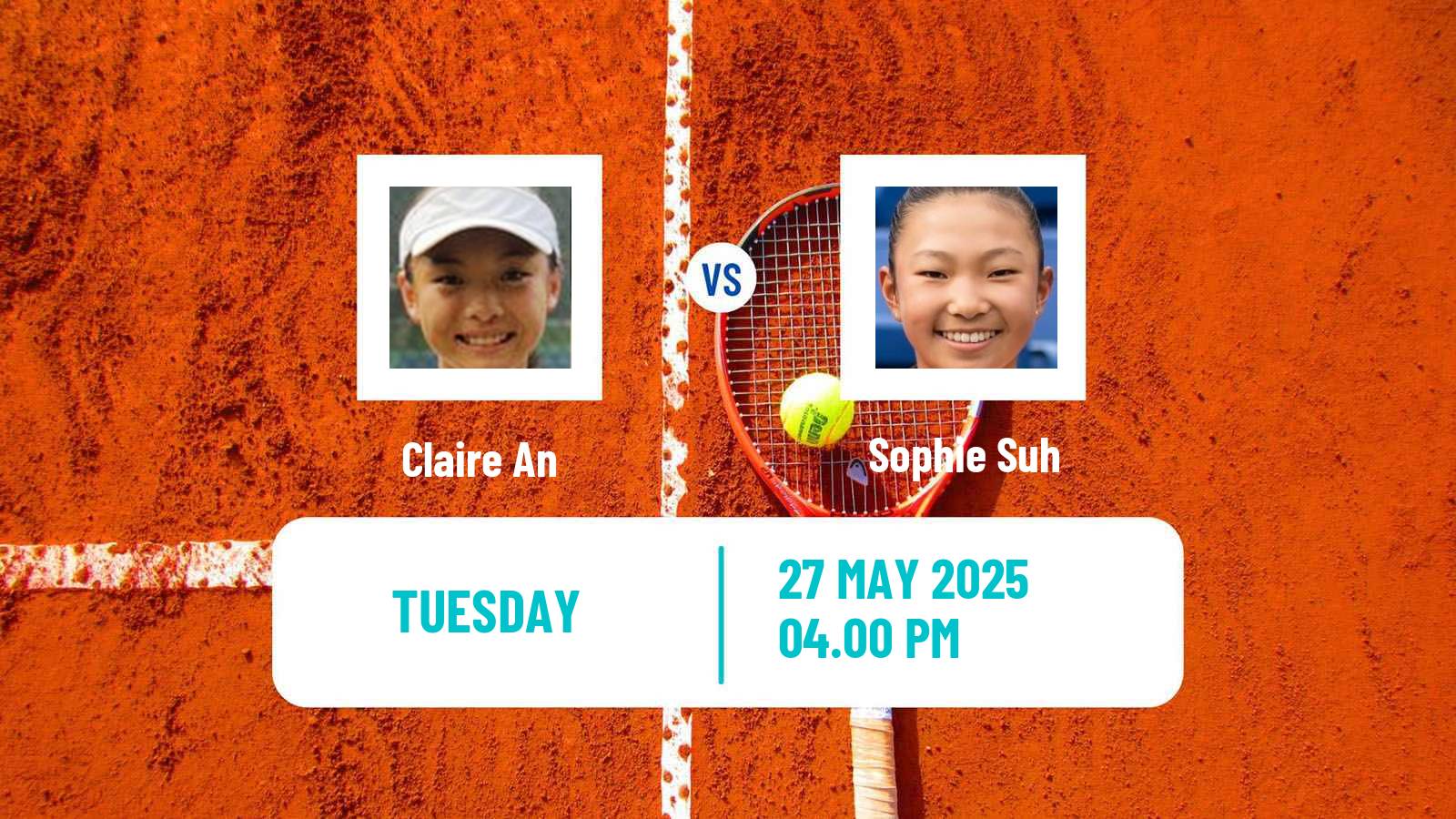 Tennis ITF W15 San Diego Ca Women Claire An - Sophie Suh
