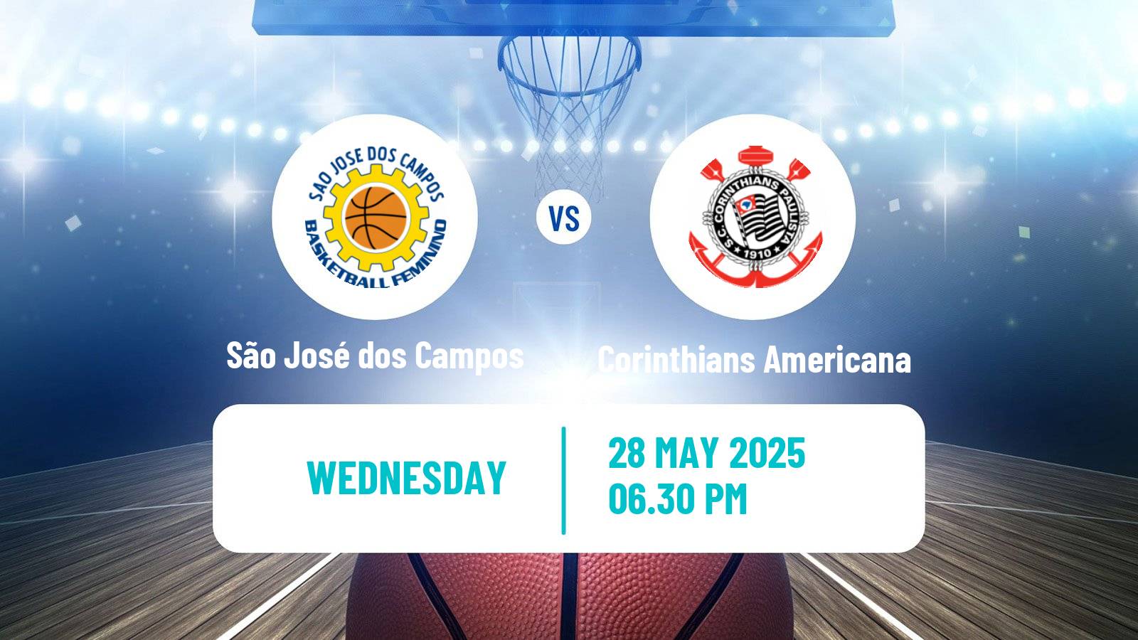 Basketball Brazilian LBF Women São José dos Campos - Corinthians Americana