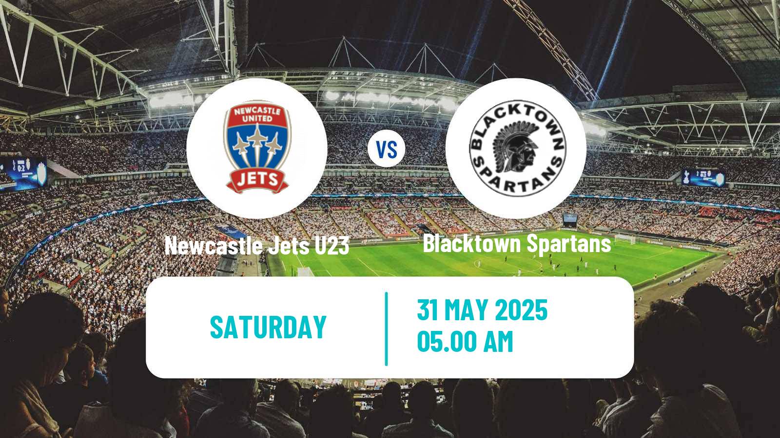 Soccer Australian NSW League One Newcastle Jets U23 - Blacktown Spartans