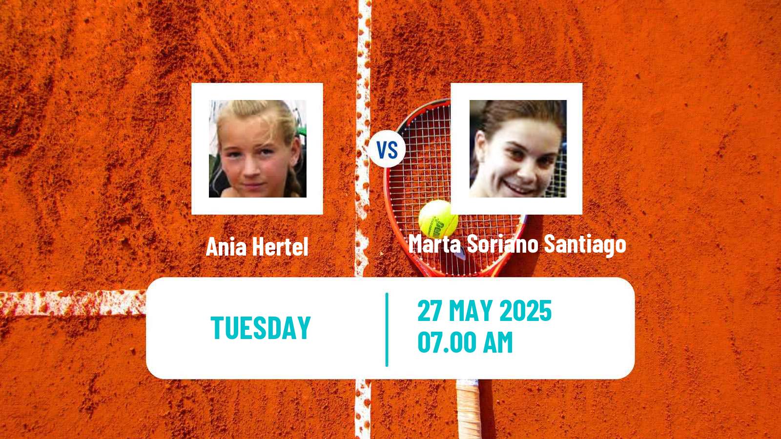Tennis ITF W15 Castellon Vall D Uxo Women Ania Hertel - Marta Soriano Santiago