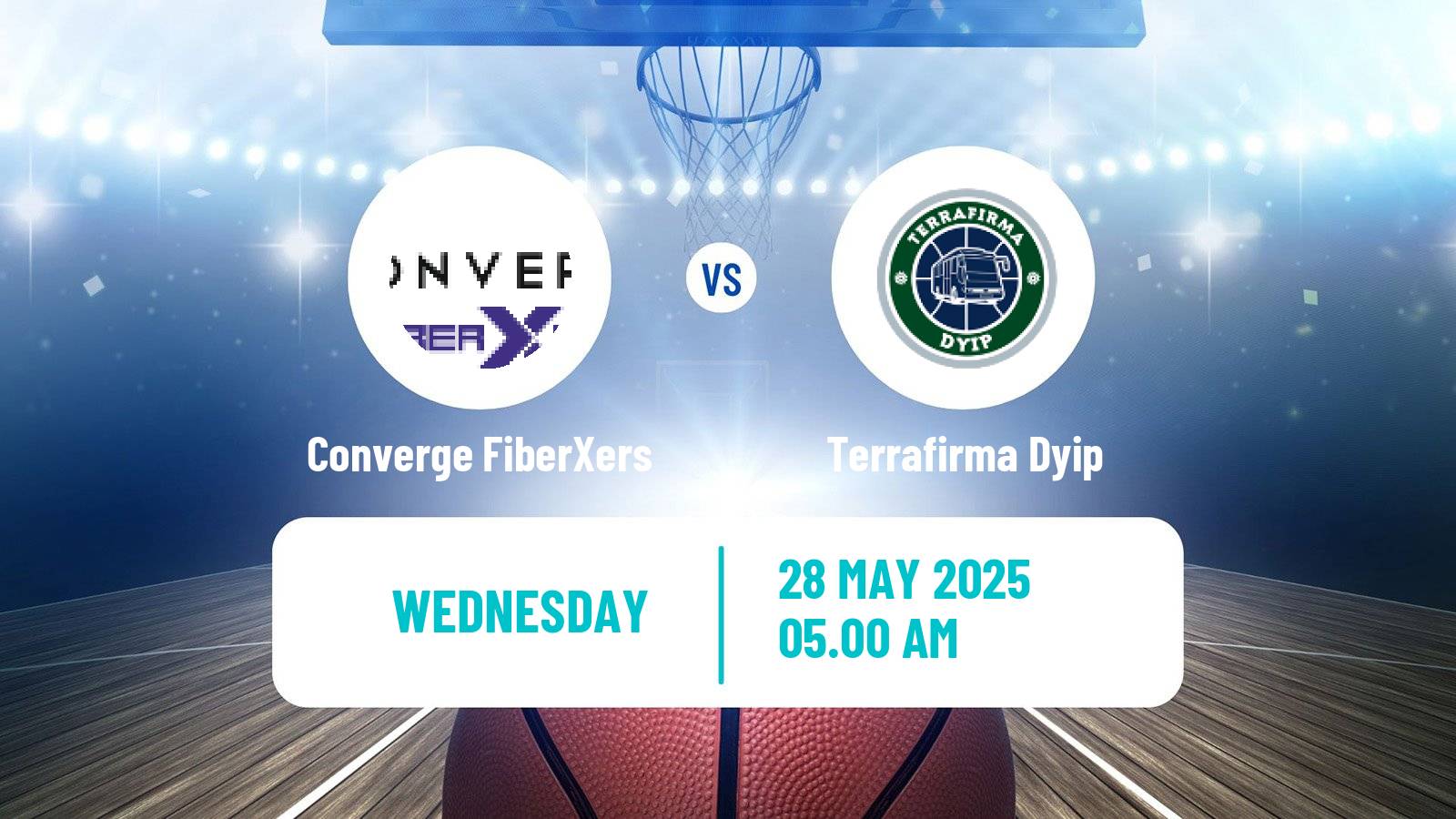 Basketball Philippines Cup Converge FiberXers - Terrafirma Dyip
