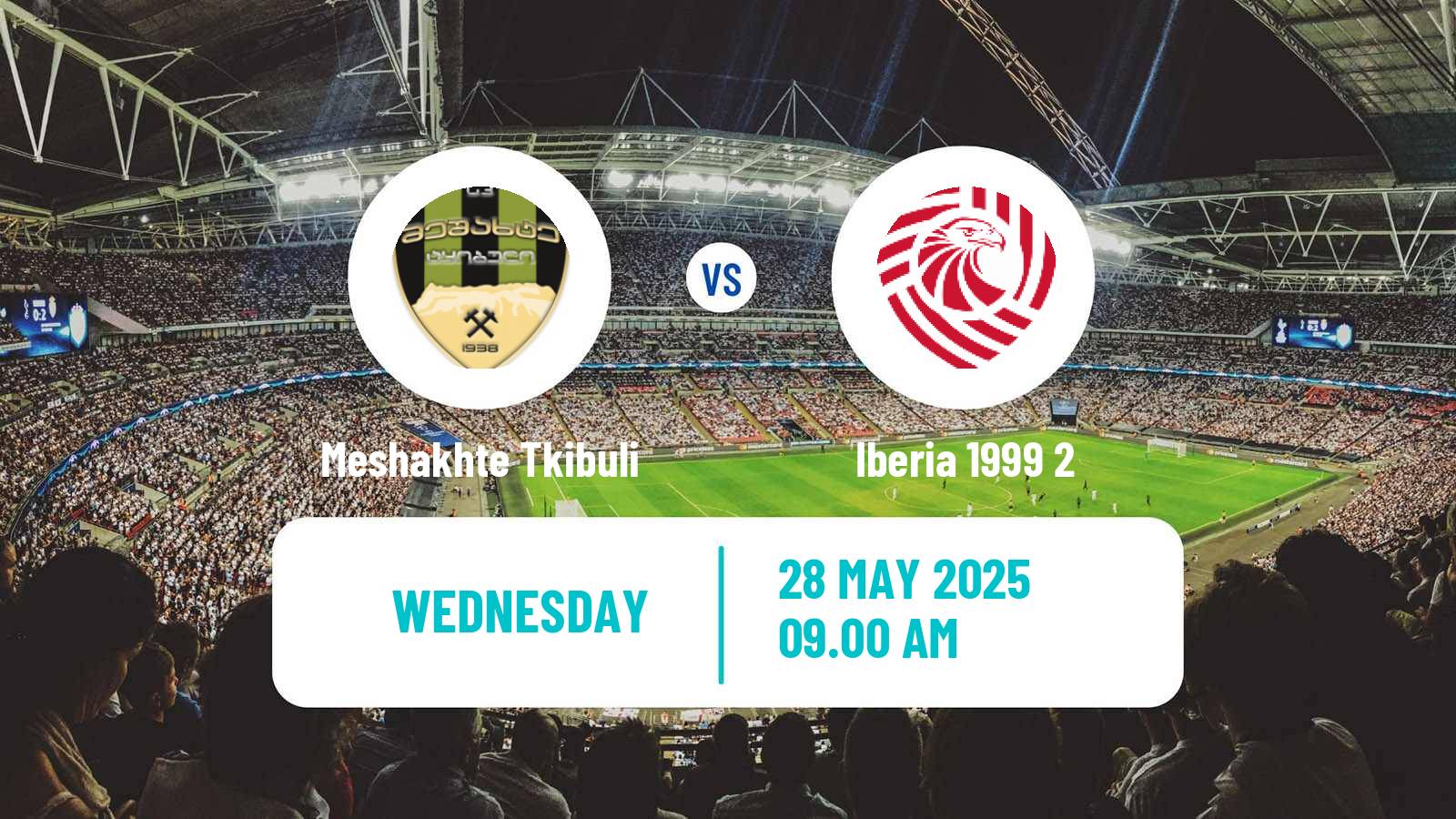 Soccer Georgian Erovnuli Liga 2 Meshakhte Tkibuli - Iberia 1999 2