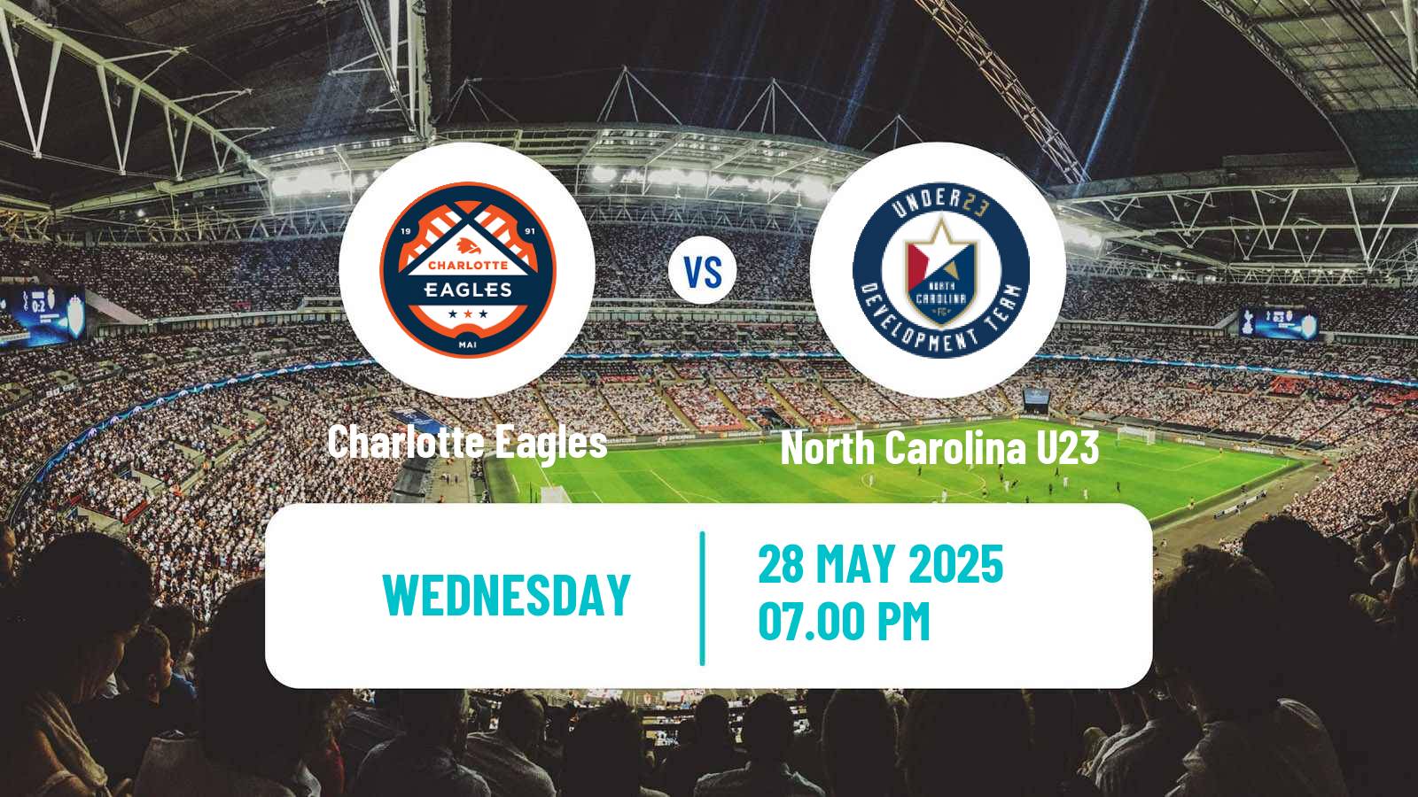 Soccer USL League Two Charlotte Eagles - North Carolina U23