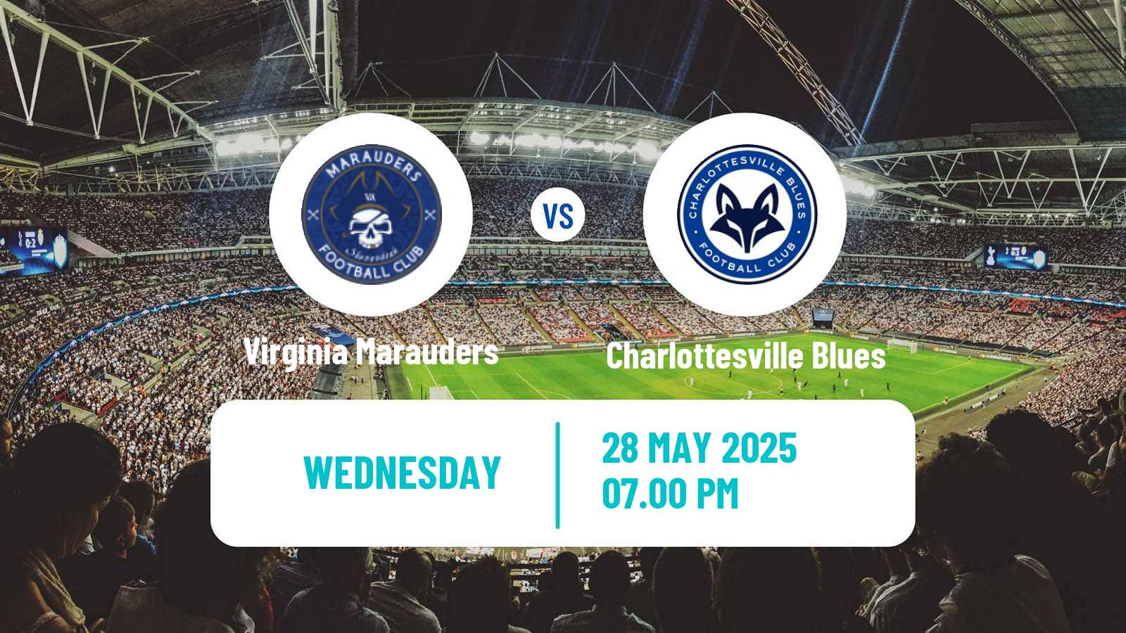 Soccer USL League Two Virginia Marauders - Charlottesville Blues