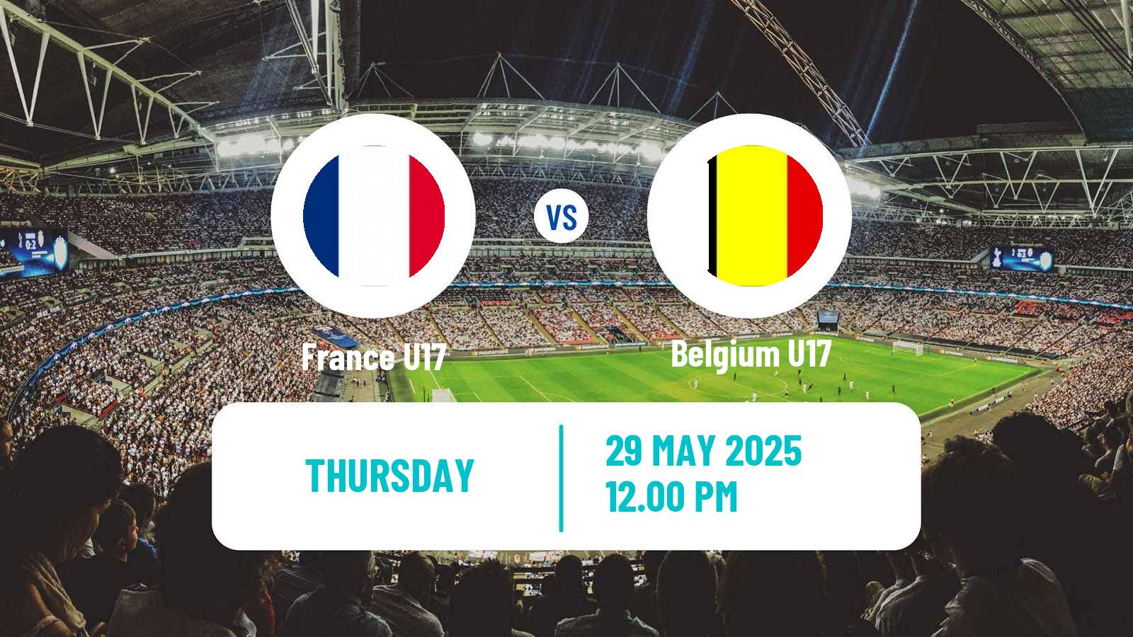 Soccer UEFA Euro U17 France U17 - Belgium U17