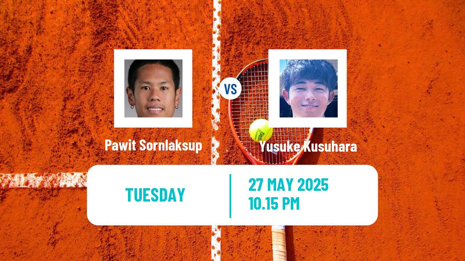 Tennis ITF M15 Daegu Men Pawit Sornlaksup - Yusuke Kusuhara