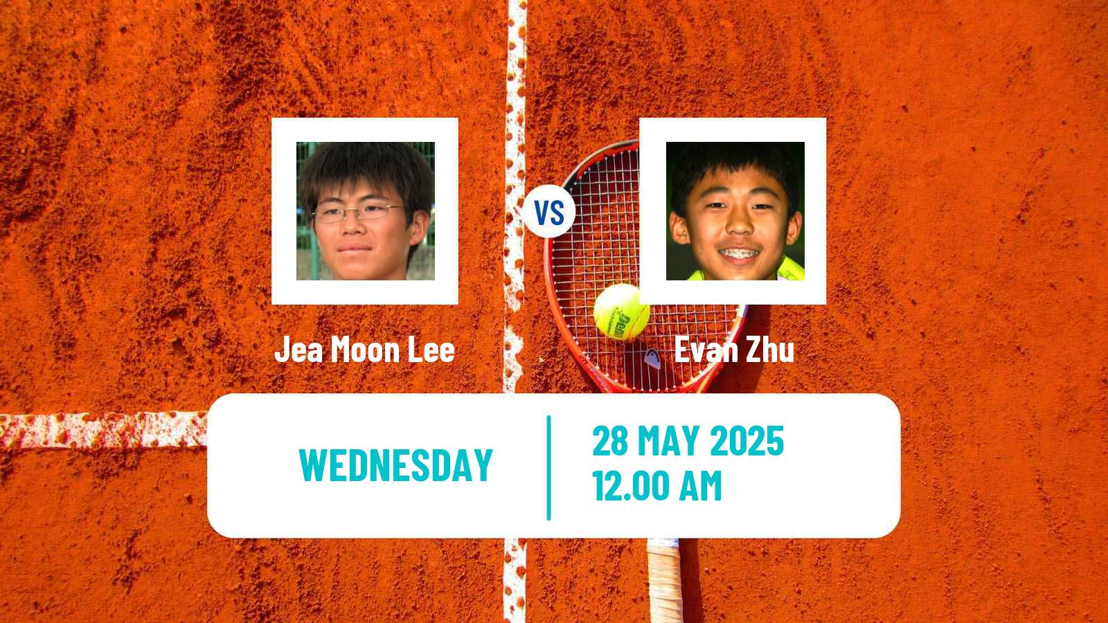 Tennis ITF M15 Daegu Men Jea Moon Lee - Evan Zhu