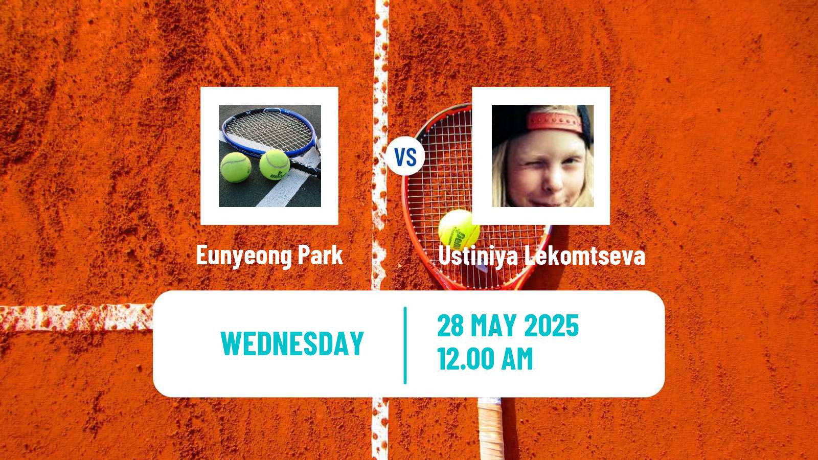 Tennis ITF W15 Daegu Women Eunyeong Park - Ustiniya Lekomtseva