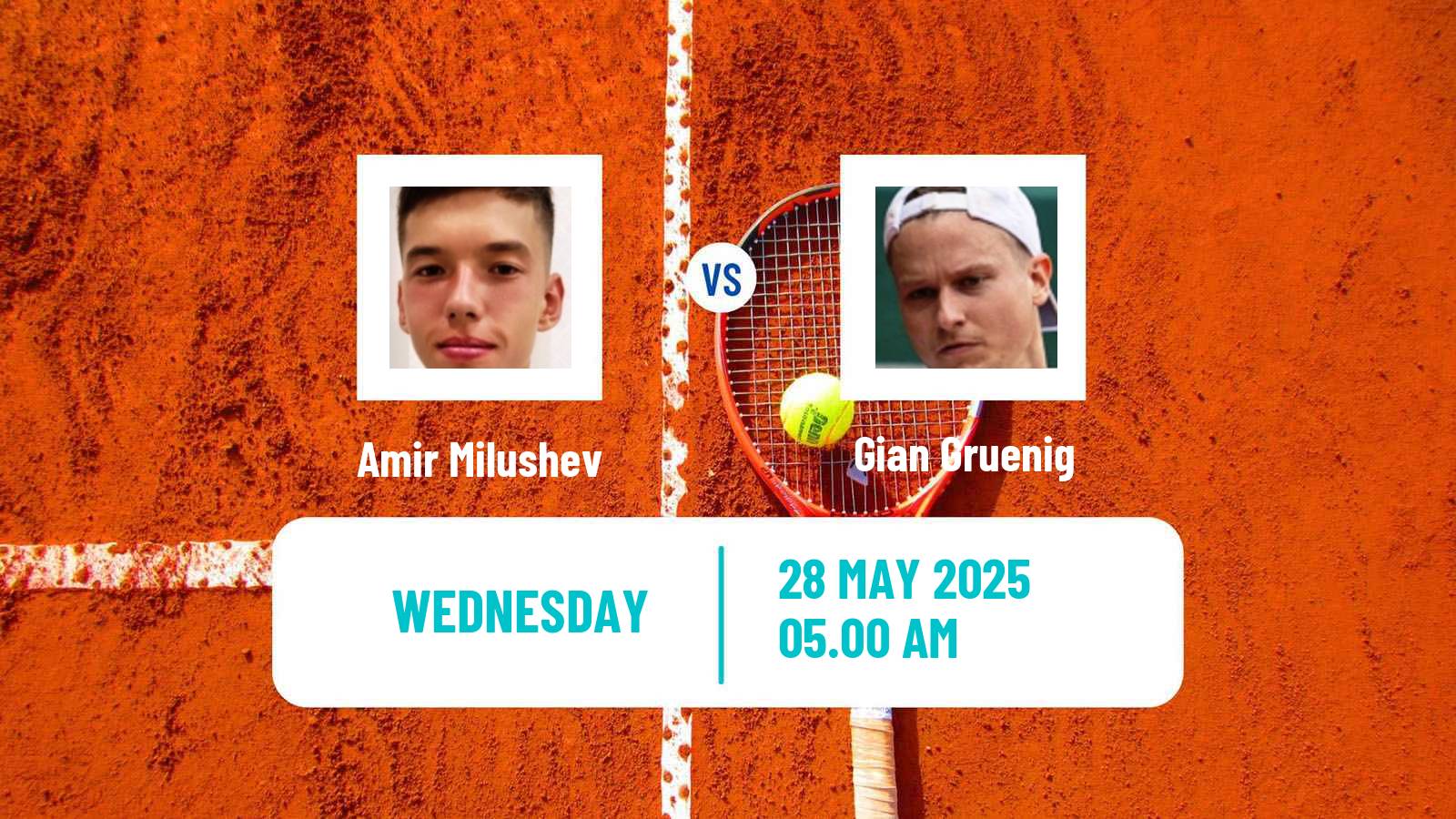Tennis ITF M15 Tashkent 2 Men Amir Milushev - Gian Gruenig