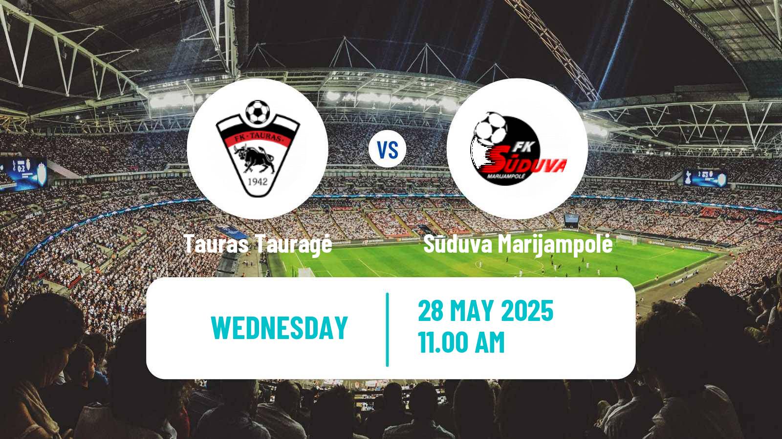 Soccer Lithuanian Cup Tauras Tauragė - Sūduva Marijampolė
