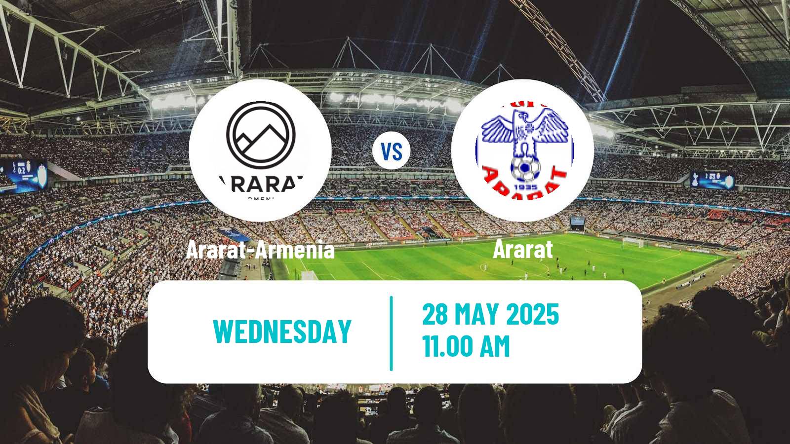 Soccer Armenian Premier League Ararat-Armenia - Ararat