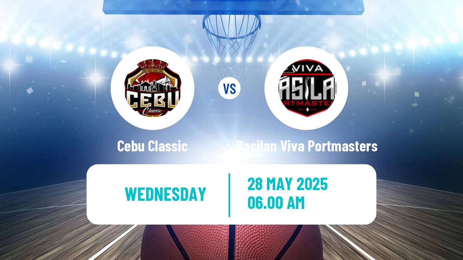Basketball Philippines MBPL  Cebu Classic - Basilan Viva Portmasters
