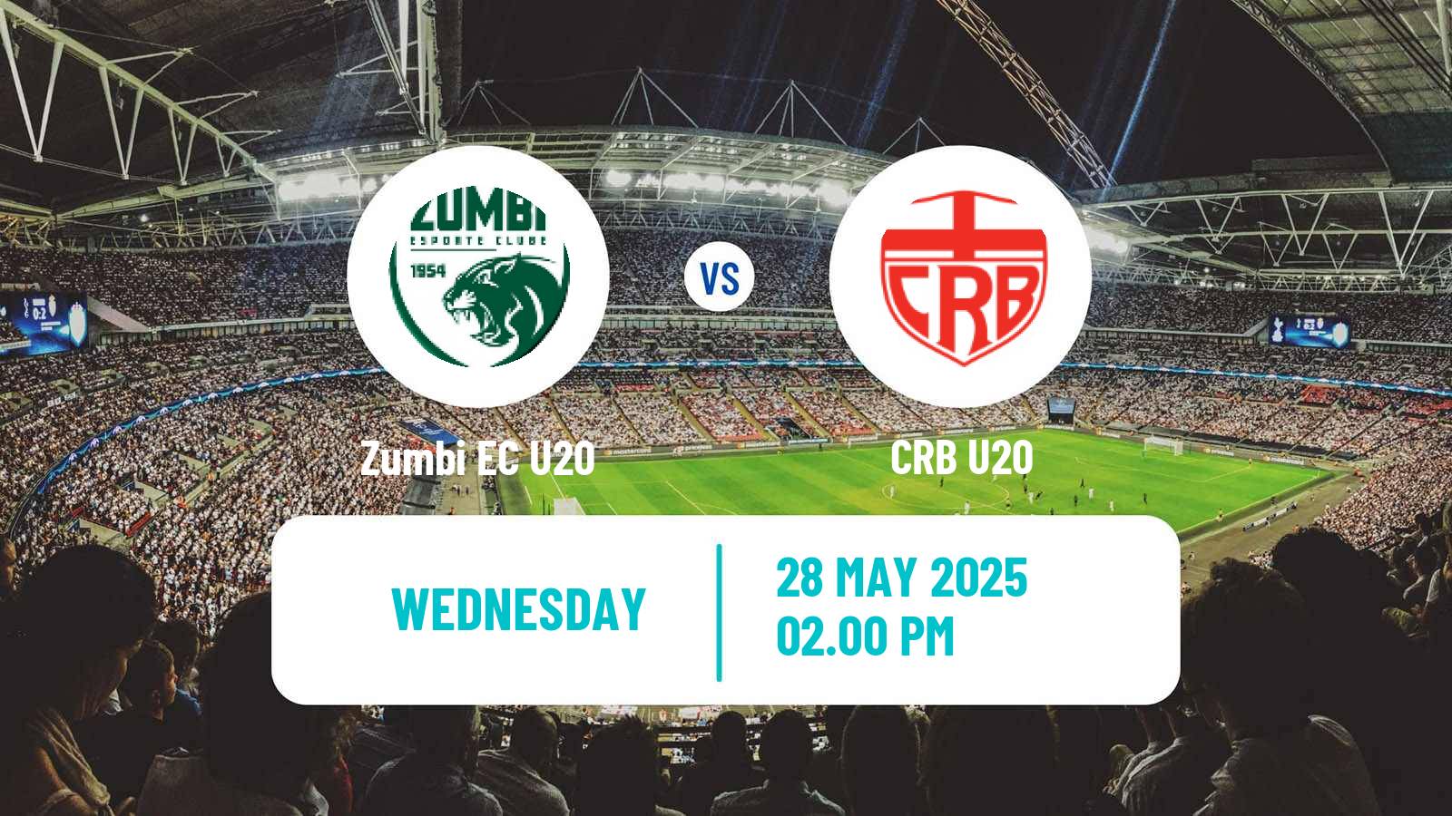 Soccer Brazilian Alagoano U20 Zumbi U20 - CRB U20