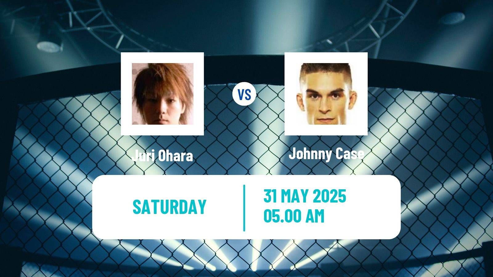 MMA Lightweight Rizin Men Juri Ohara - Johnny Case