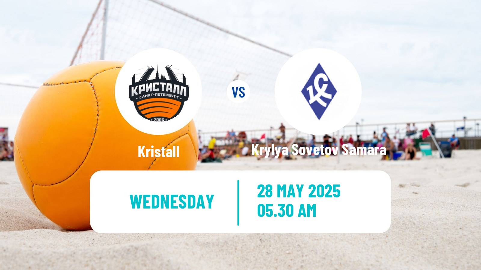 Beach soccer Superliga Kristall - Krylya Sovetov Samara