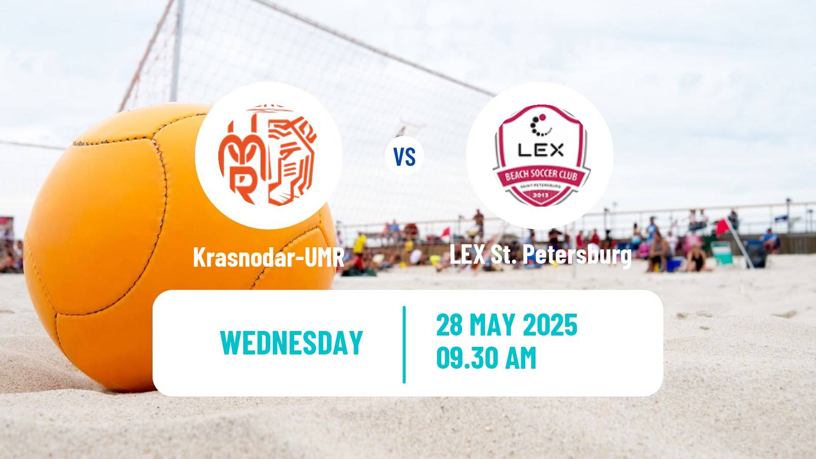 Beach soccer Superliga Krasnodar-UMR - LEX St. Petersburg