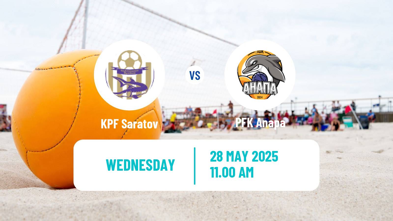 Beach soccer Superliga KPF Saratov - Anapa