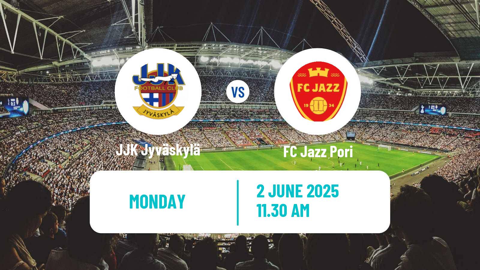 Soccer Finnish Ykkonen JJK Jyväskylä - Jazz Pori