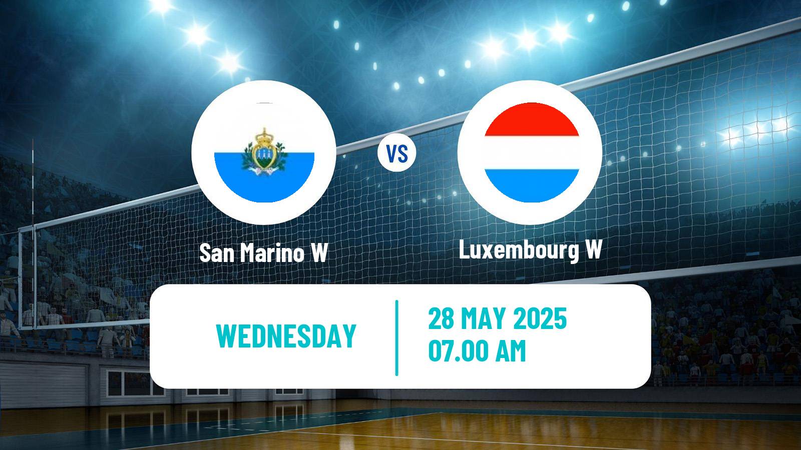 Volleyball Games of the Small States of Europe Volleyball Women San Marino W - Luxembourg W