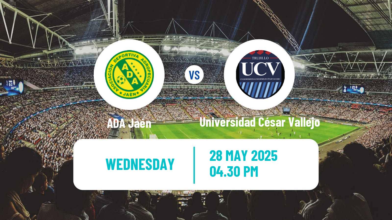 Soccer Peruvian Liga 2 ADA Jaén - Universidad César Vallejo