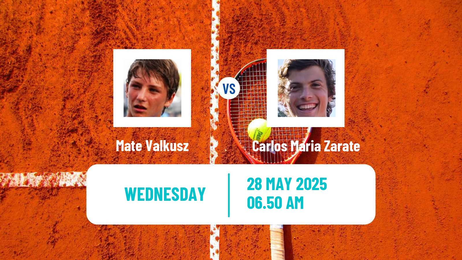 Tennis ITF M15 Gyula Men Mate Valkusz - Carlos Maria Zarate