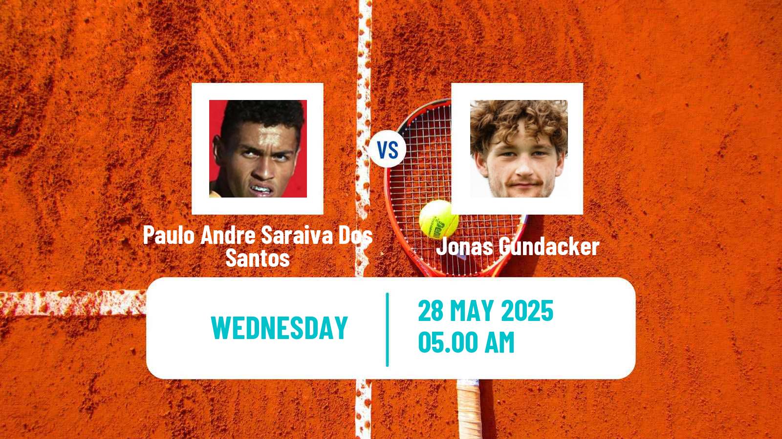 Tennis ITF M15 Gyula Men Paulo Andre Saraiva Dos Santos - Jonas Gundacker