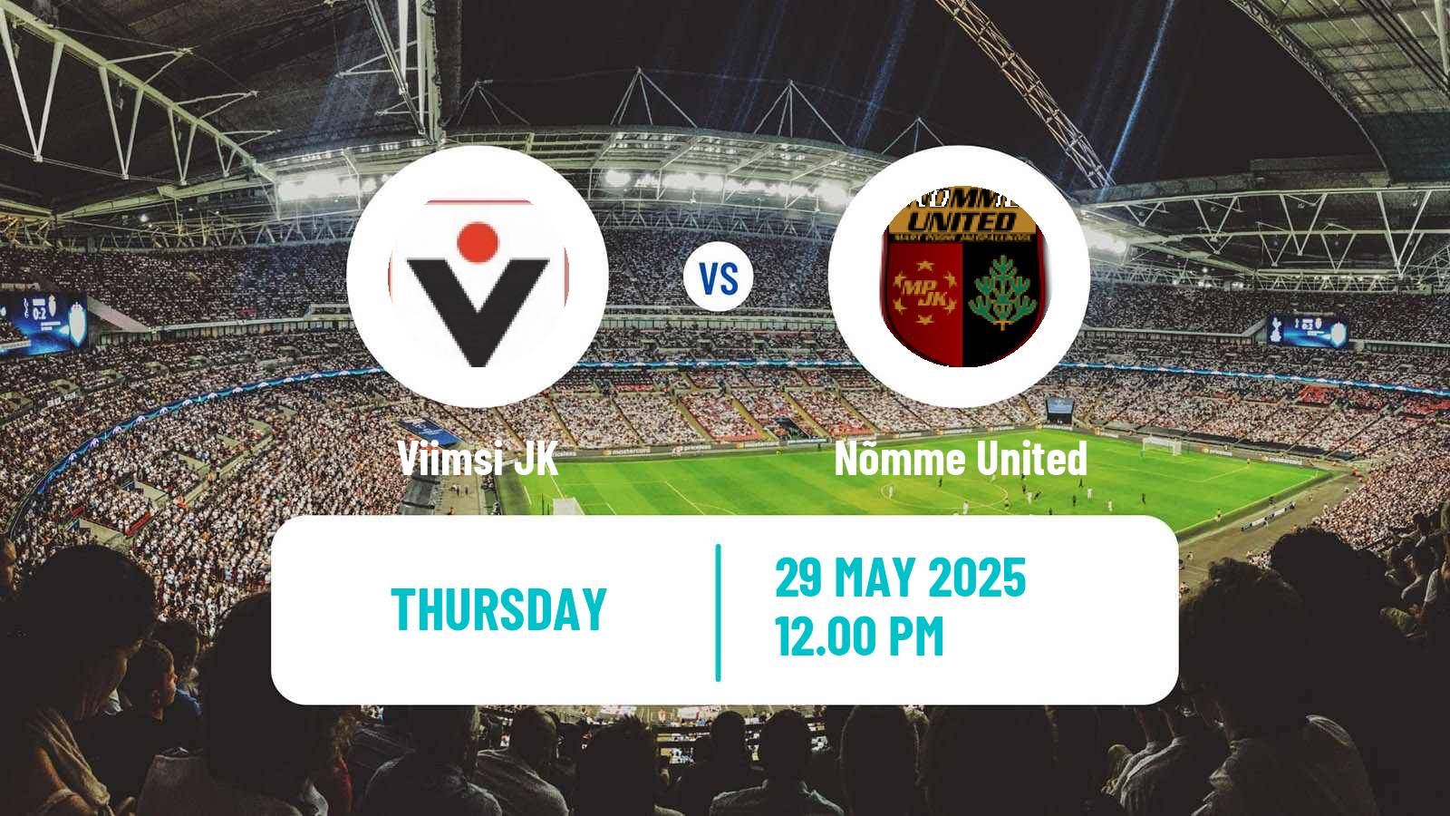 Soccer Estonian Esiliiga Viimsi JK - Nõmme United