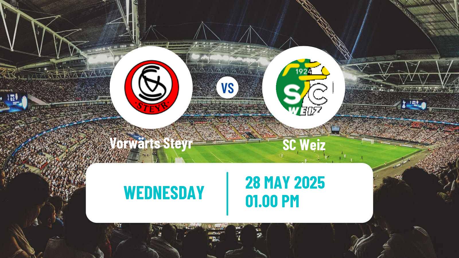Soccer Austrian Regionalliga Central Vorwärts Steyr - SC Weiz