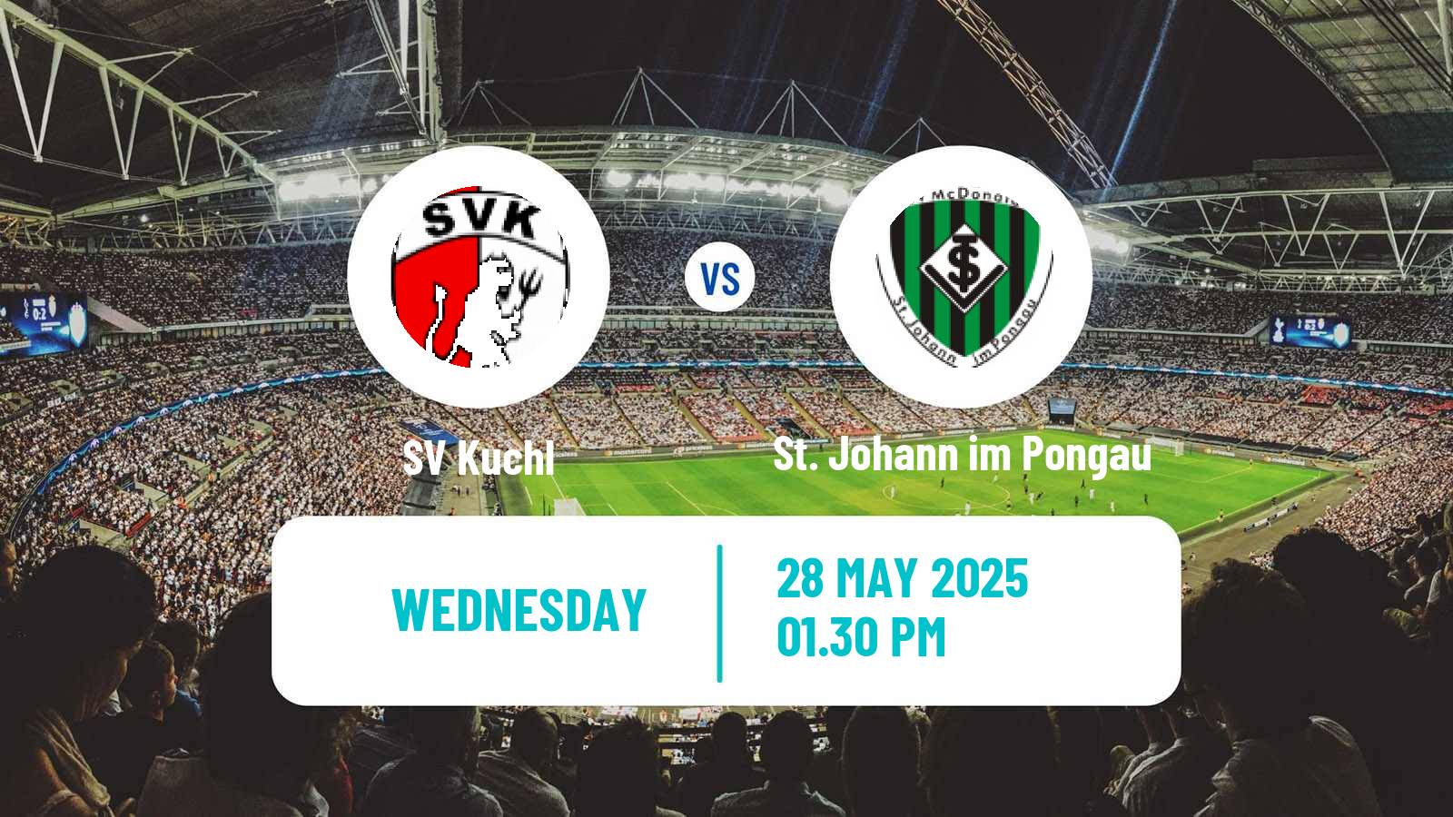 Soccer Austrian Regionalliga West Kuchl - St. Johann im Pongau