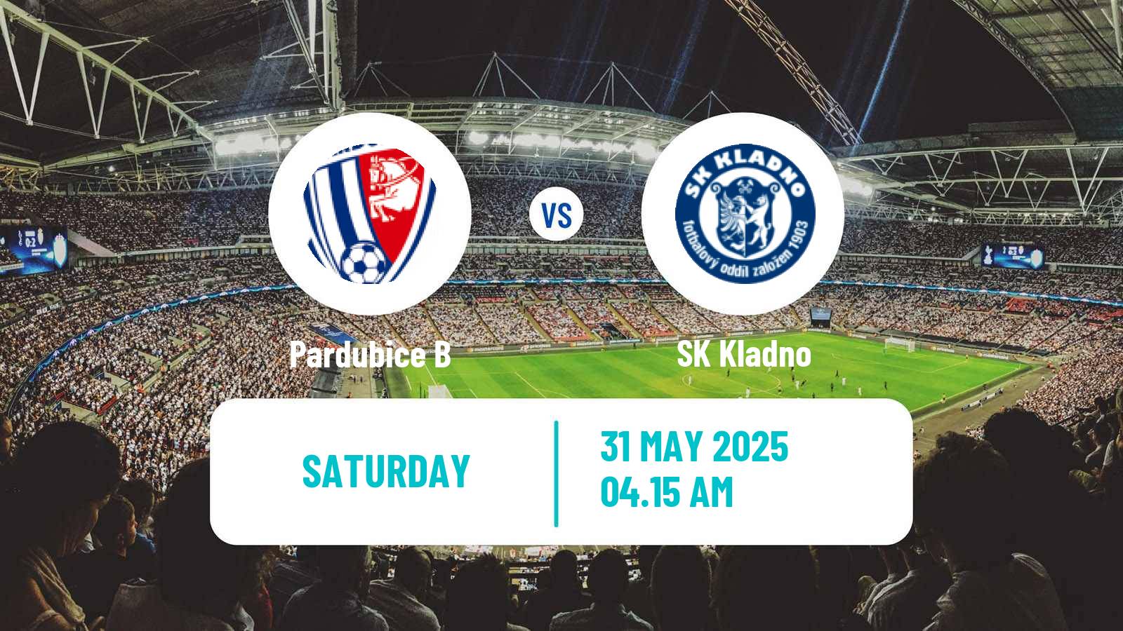 Soccer Czech CFL Group B Pardubice B - Kladno