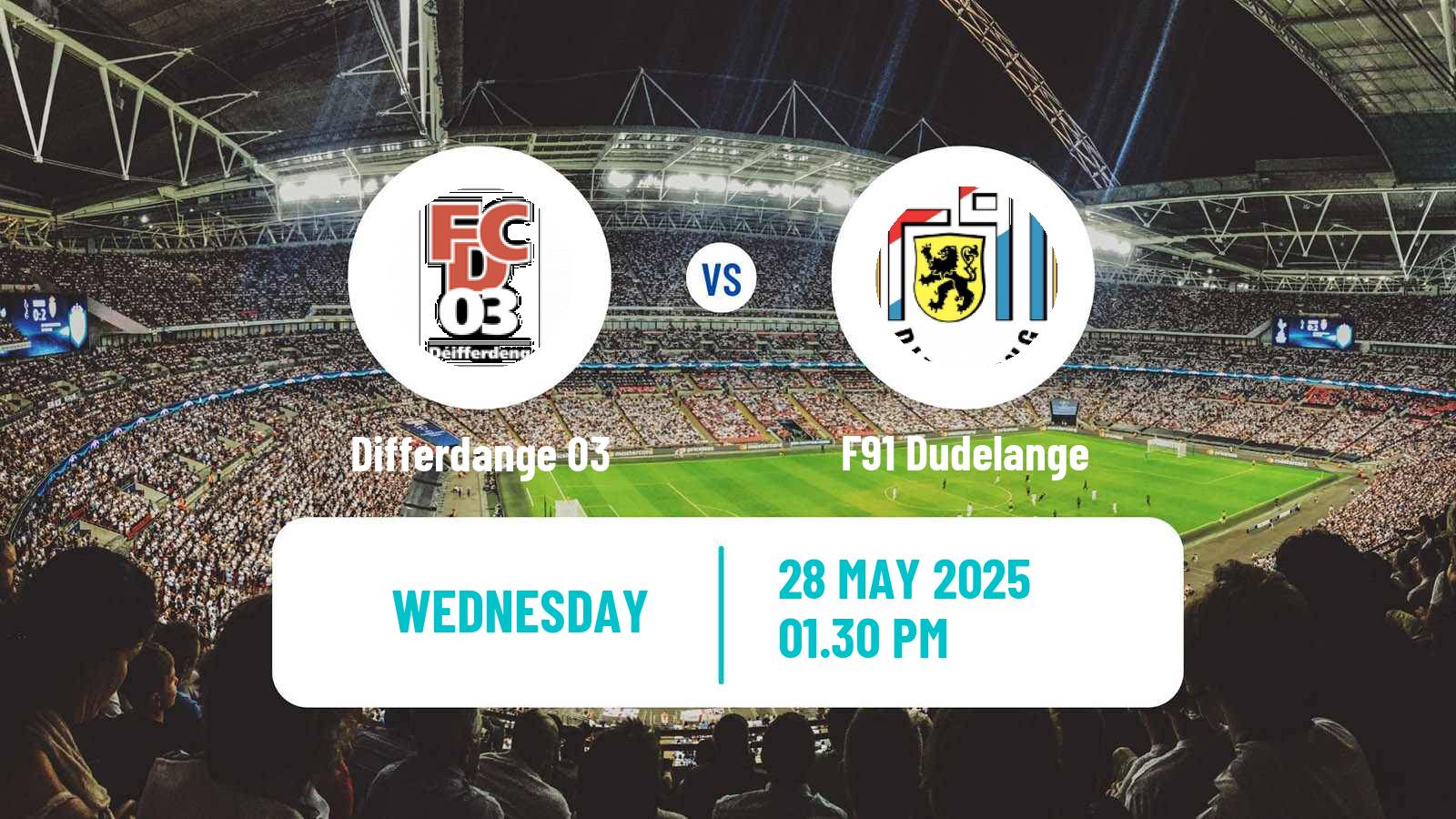 Soccer Luxembourg Cup Differdange 03 - F91 Dudelange