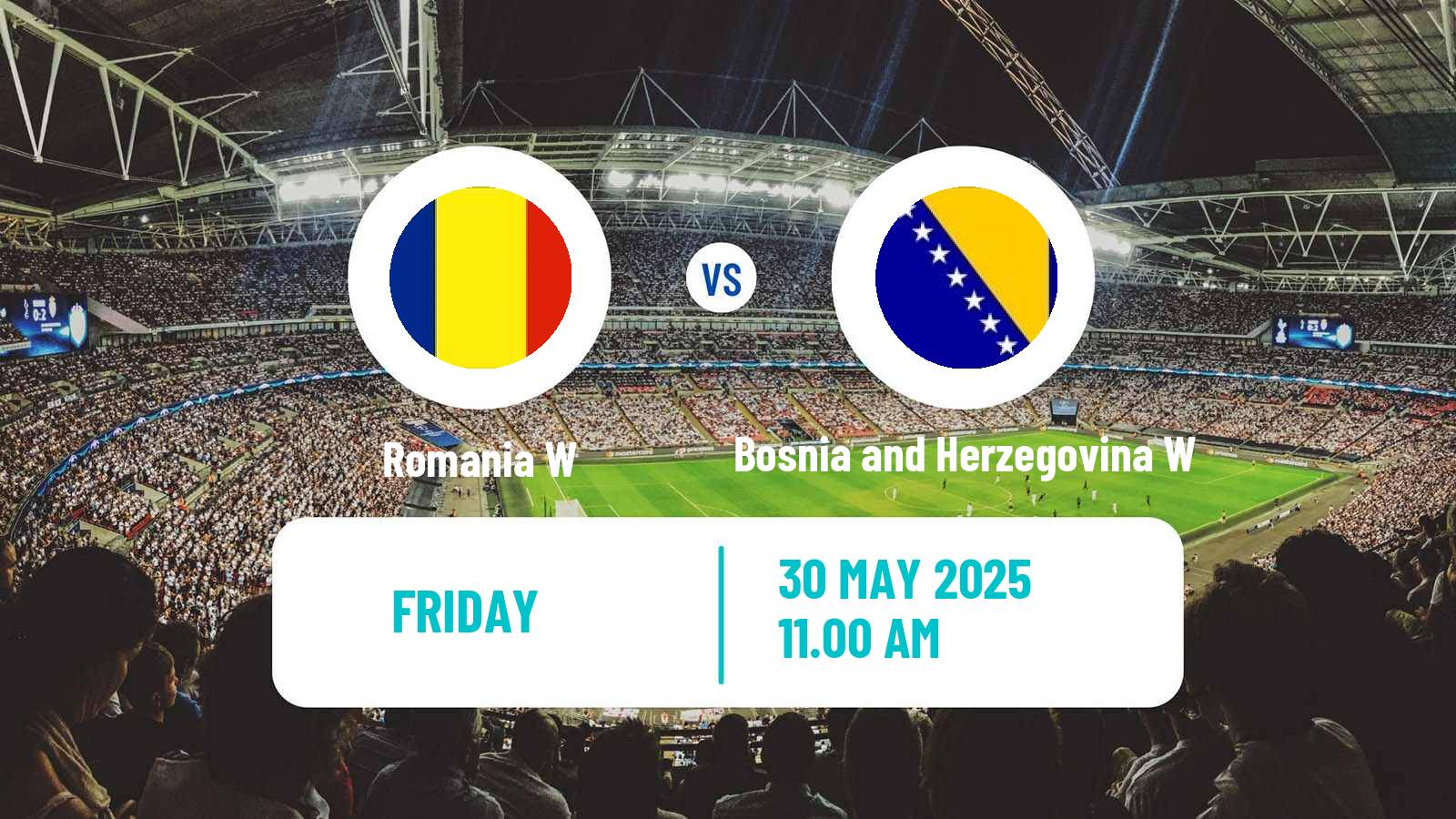 Soccer UEFA Nations League Women Romania W - Bosnia and Herzegovina W