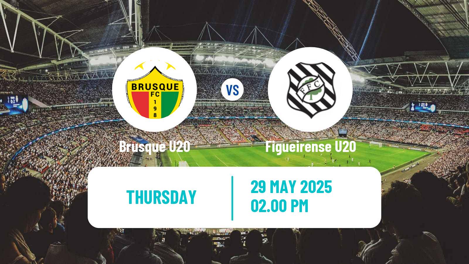 Soccer Brazilian Catarinense U20 Brusque U20 - Figueirense U20